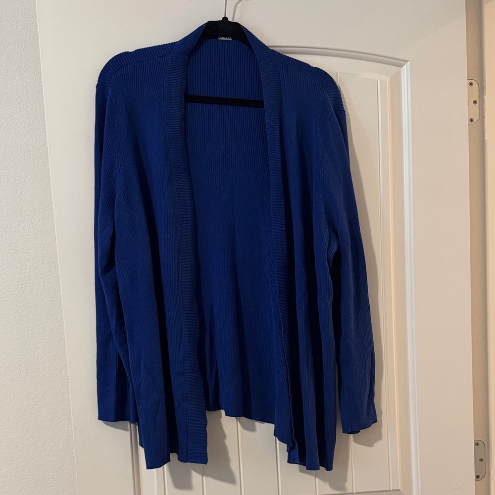Talbots Pima Cotton Blue Women's Sweater